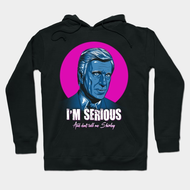 I'm serious Hoodie by ddjvigo